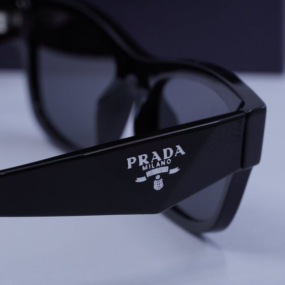 Prada PRB09S 16K08Z Butterfly Sunglasses – Black - Picture 6 of 9